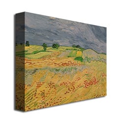 Vincent Van Gogh Plain at Auvers 1890 Canvas Art 18 x 24 Image 3