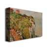 Claude Monet Cliff at Dieppe 1882 Canvas Art 18 x 24 Image 2