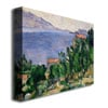 Paul Cezanne View of Mount Marseilleveyre Canvas Art 18 x 24 Image 2