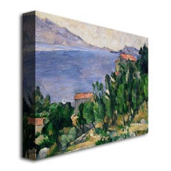 Paul Cezanne View of Mount Marseilleveyre Canvas Art 18 x 24 Image 3