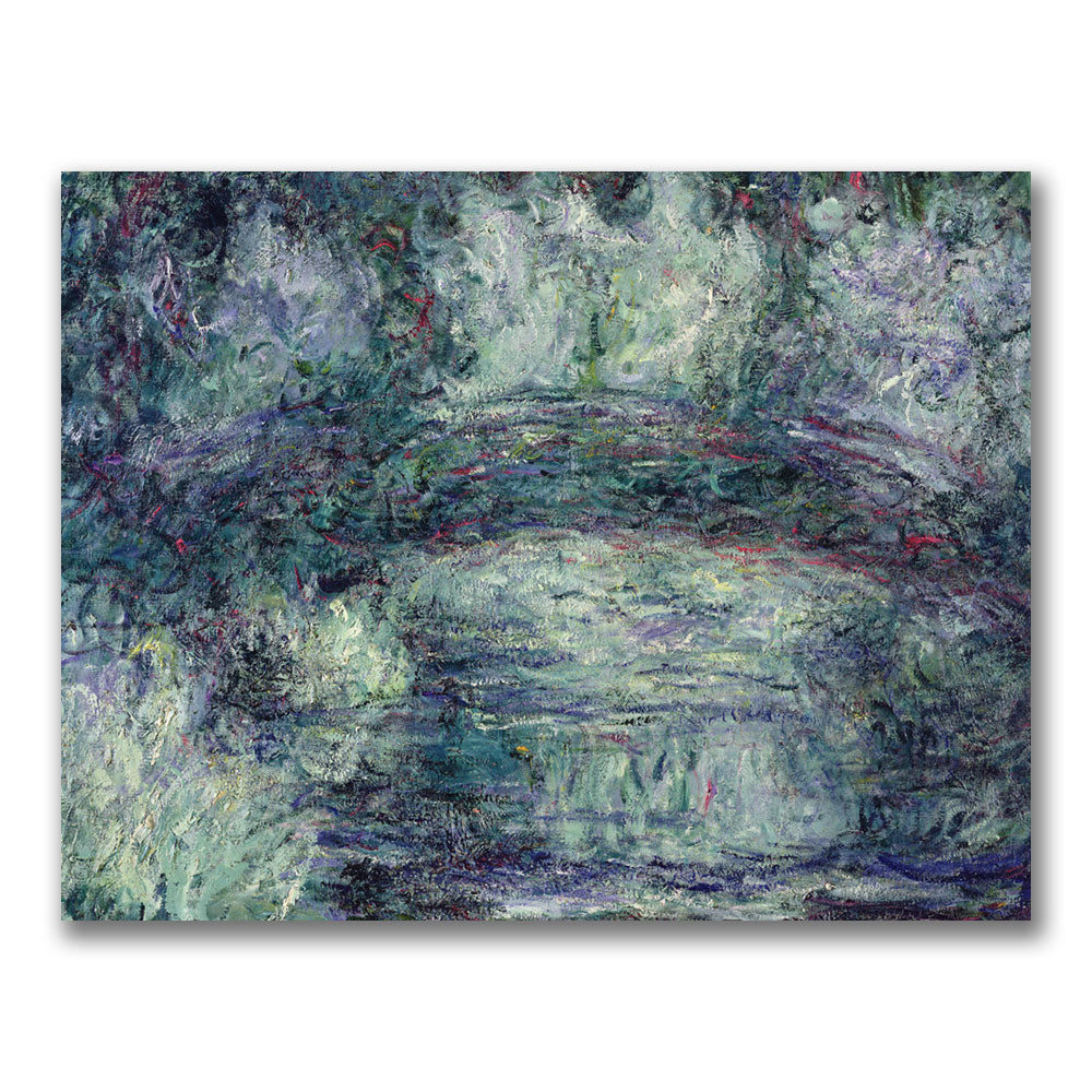 Claude Monet The Japanese Bridge III Canvas Art 18 x 24 Image 1
