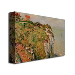 Claude Monet Cliff at Dieppe 1882 Canvas Art 18 x 24 Image 3