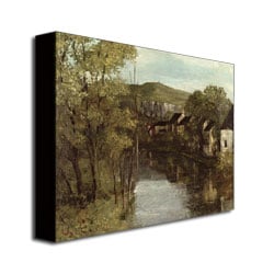 Gustave Courbet the Refection of Ornans Canvas Art 18 x 24 Image 3