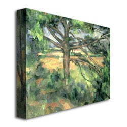 Paul Cezanne The Large Pine Canvas Art 18 x 24 Image 3
