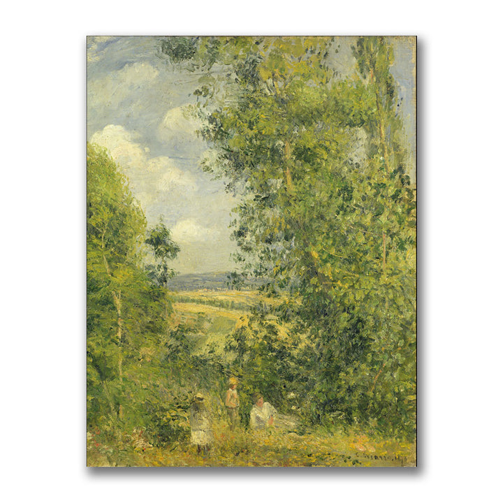 Camille Pissarro A Rest in the Meadow Canvas Art 18 x 24 Image 1