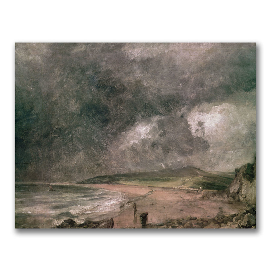 John Constable Weymouth Bay Storm Canvas Art 18 x 24 Image 1