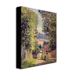Alfred Sisley A Road to Louveciennes 1883 Canvas Art 18 x 24 Image 3