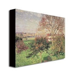 Camille Pissaro Autumn Morning at Eragny Canvas Art 18 x 24 Image 3