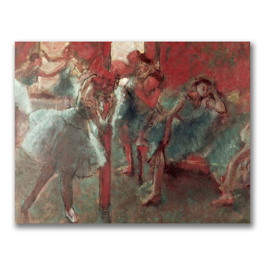 Edgar Degas Dancers at Rehearsal 1895-98 Canvas Art 18 x 24 Image 1