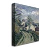 Paul Cezanne The House of Doctor Gachet Canvas Art 18 x 24 Image 2