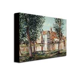 Alfred Sisley The Loing at Moret Canvas Art 18 x 24 Image 3