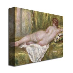 Pierre Renoir Reclining Nude from the Back Canvas Art 18 x 24 Image 3