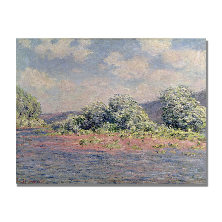 Claude Monet The Seine at Port Villez Canvas Art 18 x 24 Image 1