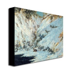 Gustave Courbet Snowy Landscape 1876 Canvas Art 18 x 24 Image 3