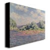 Claude Monet The Seine at Port Villez Canvas Art 18 x 24 Image 2