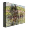 Claude Monet Vetheuil View from Lavacourt Canvas Art 18 x 24 Image 2
