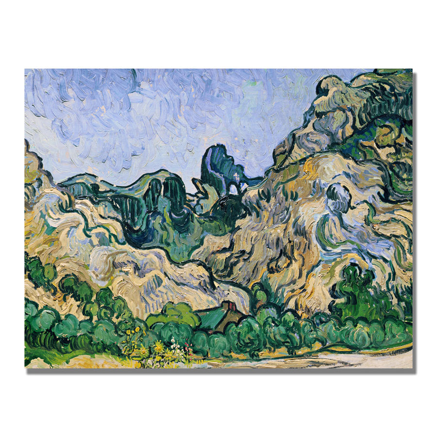 Vincent Van Gogh The Alpilles 1889 Canvas Art 18 x 24 Image 1