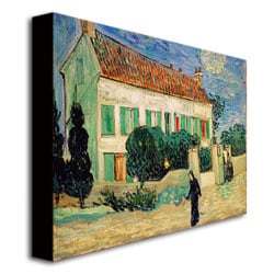 Vincent Van Gogh White House at Night Canvas Art 18 x 24 Image 3