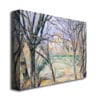 Paul Cezanne Trees and Houses Canvas Art 18 x 24 Image 2