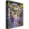 David Lloyd Glover Country Garden Gate Canvas Art 18 x 24 Image 2