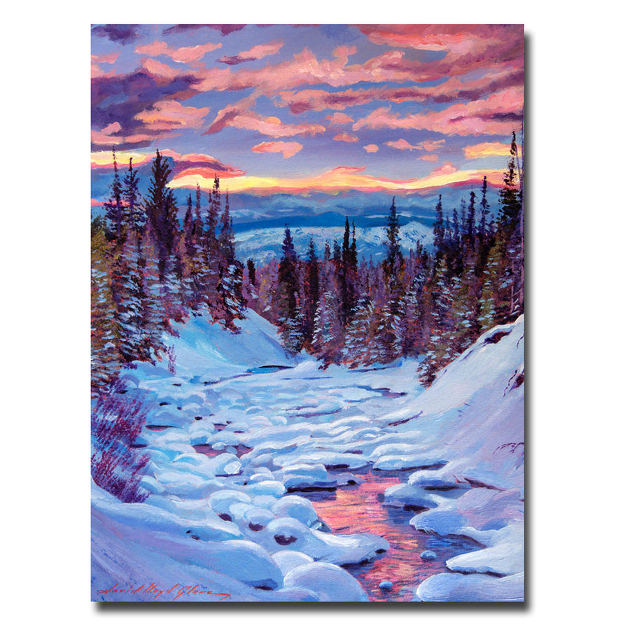 David Lloyd Glover Winter Solstice Canvas Art 18 x 24 Image 1