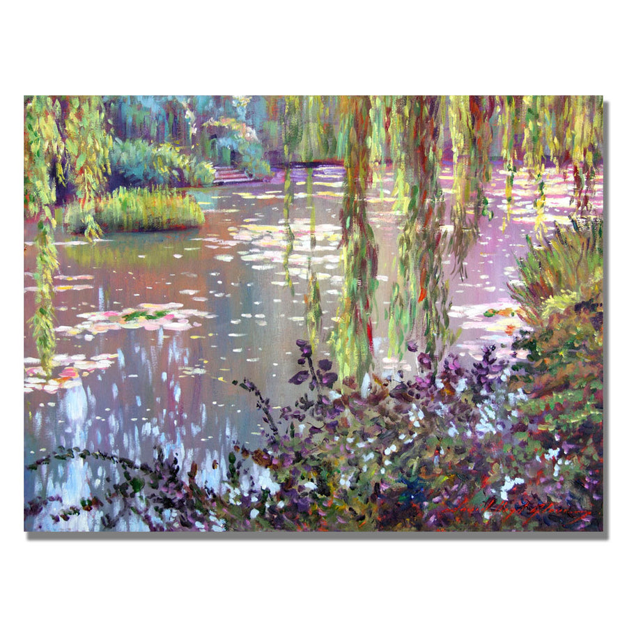 David Lloyd Glover Homage to Monet Canvas Art 18 x 24 Image 1