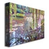 David Lloyd Glover Homage to Monet Canvas Art 18 x 24 Image 2