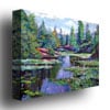 David Lloyd Glover Summer Waterlillies Canvas Art 18 x 24 Image 2
