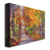 David Lloyd Glover Autumn Ride Canvas Art 18 x 24 Image 2