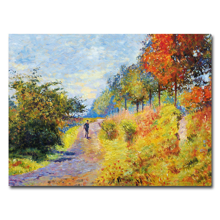 David Lloyd Glover The Sheltered Path Canvas Art 18 x 24 Image 1