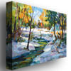 David Lloyd Glover Early Snowfall Canvas Art 18 x 24 Image 2