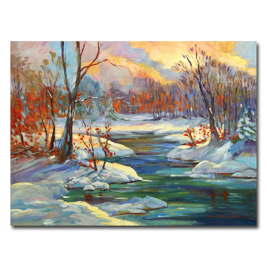 David Lloyd Glover Aproaching Winter Canvas Art 18 x 24 Image 1