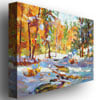 David Lloyd Glover Snowy Autumn Canvas Art 18 x 24 Image 2