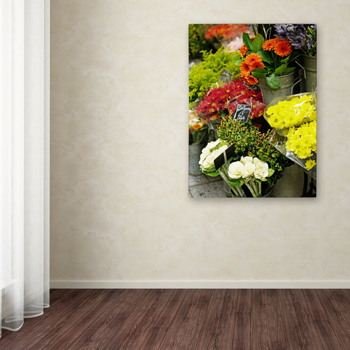 Preston Parisian Flowers Canvas Art 18 x 24 Image 3