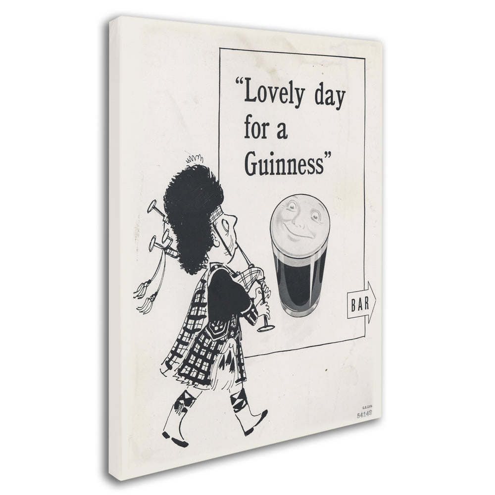 Guinness Brewery Lovely Day For A Guinness IV Canvas Art 18 x 24 Image 2