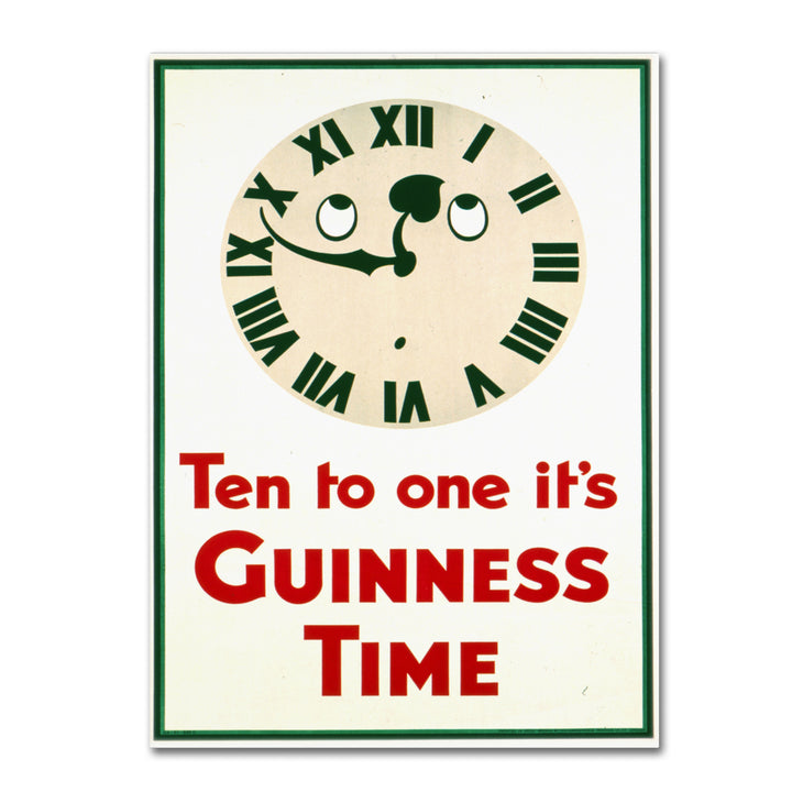 Guinness Brewery Guinness Time III Canvas Art 18 x 24 Image 1
