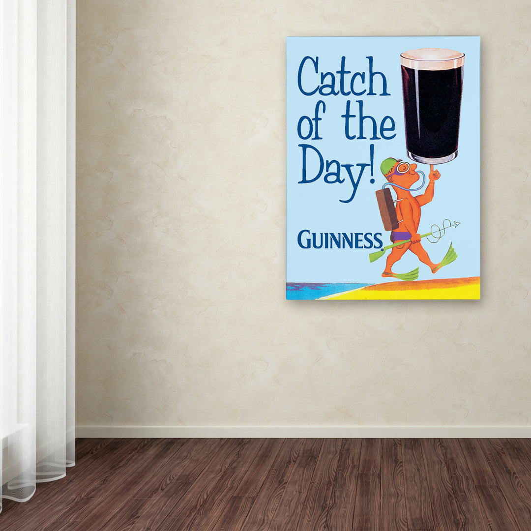 Guinness Brewery Catch Of The Day Canvas Art 18 x 24 Image 3
