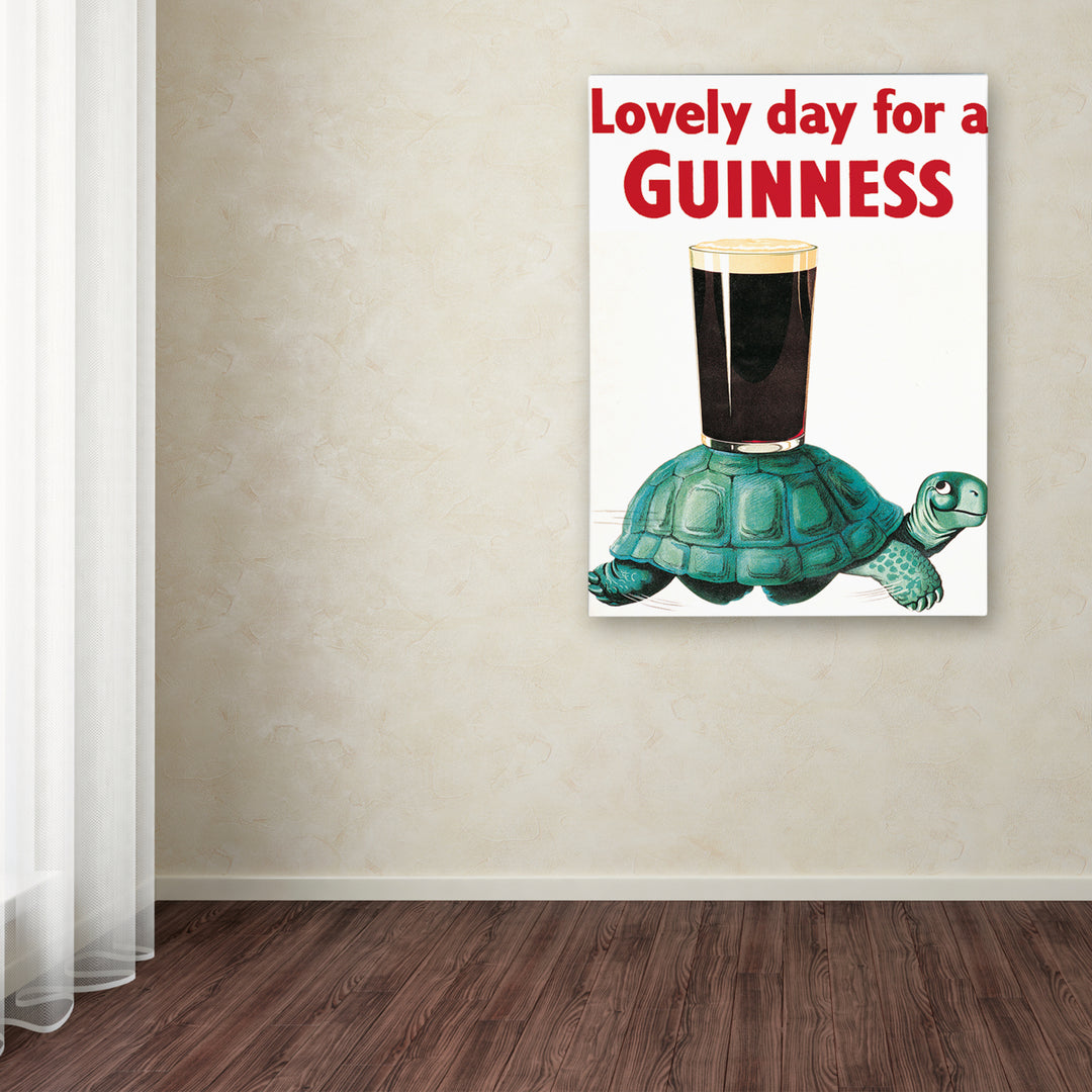 Guinness Brewery Lovely Day For A Guinness X Canvas Art 18 x 24 Image 3