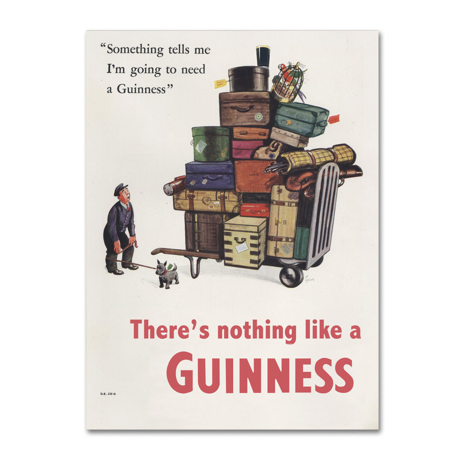 Guinness Brewery Theres Nothing Like A Guinness II Canvas Art 18 x 24 Image 1