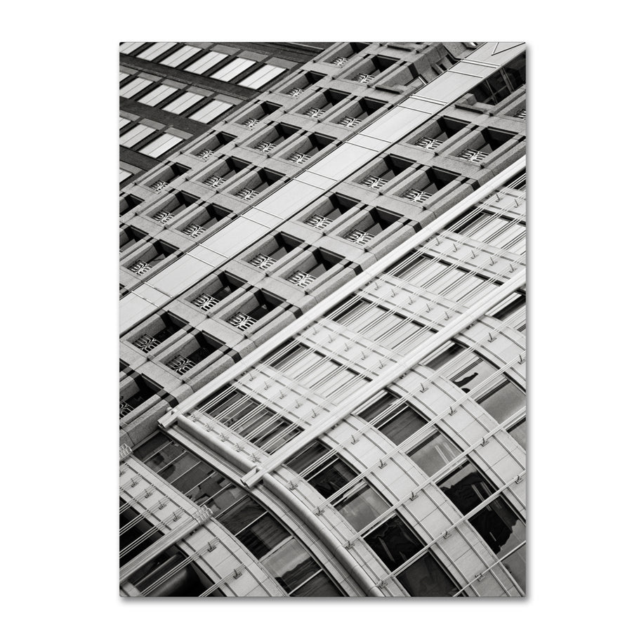 Gregory OHanlon Buildings-NY Ave Canvas Art 18 x 24 Image 1