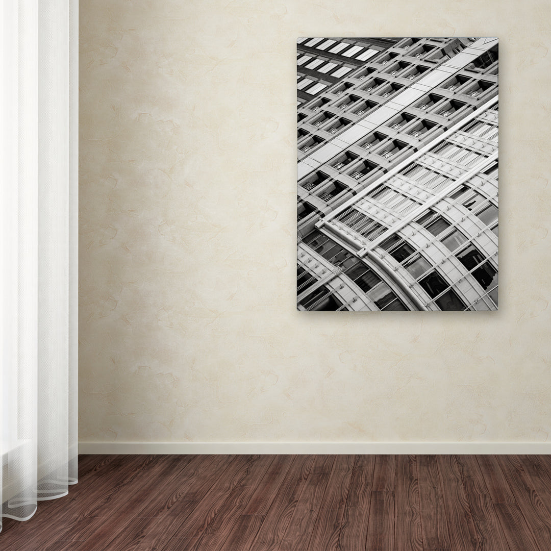 Gregory OHanlon Buildings-NY Ave Canvas Art 18 x 24 Image 3