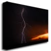 Kurt Shaffer; Lightning Sunset VI Canvas Art 18 x 24 Image 2