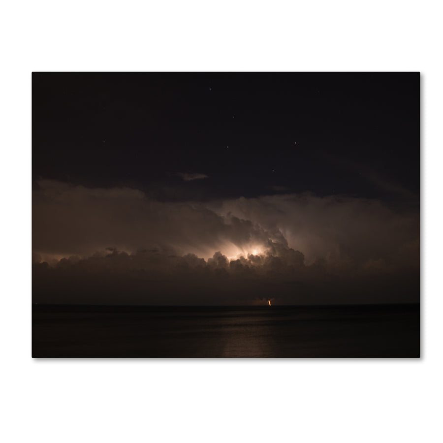 Kurt Shaffer Big Dipper Thunderstorm Canvas Art 18 x 24 Image 1