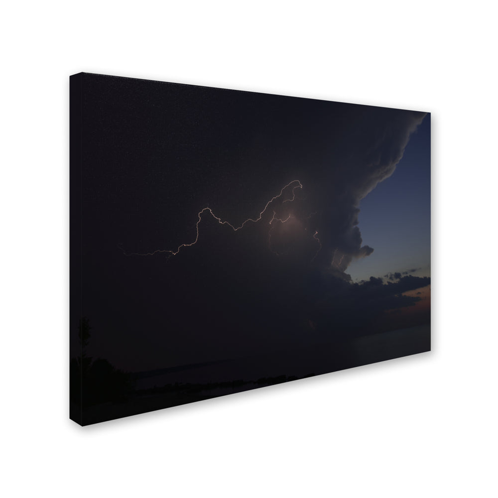 Kurt Shaffer Sunset Thunderhead 3 Canvas Art 18 x 24 Image 2
