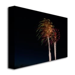 Kurt Shaffer Abstract Fireworks 37 Canvas Art 18 x 24 Image 3