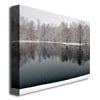 Kurt Shaffer Snowy Pond Canvas Art 18 x 24 Image 2