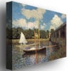 Claude Monet, Bridge at Argenteuil II Canvas Art 18 x 24 Image 2