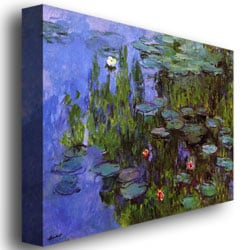 Claude Monet Sea Roses Canvas Art 18 x 24 Image 3