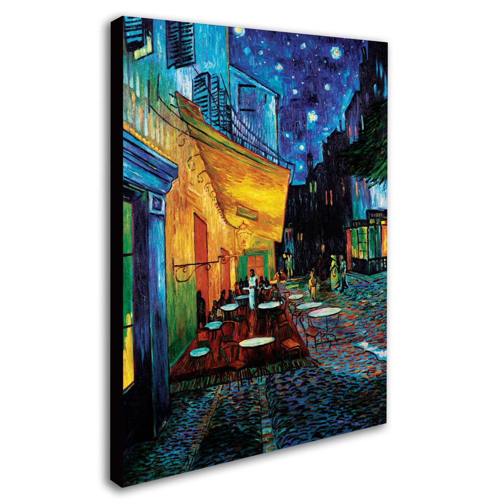 Vincent van Gogh Cafe Terrace Canvas Art 18 x 24 Image 2