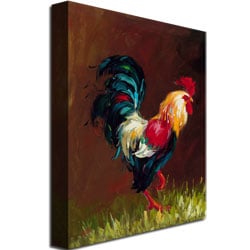 Rio Rooster Canvas Art 18 x 24 Image 3